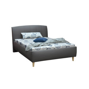 TRENDY 140 cm čalúnená posteľ s úložným priestorom
