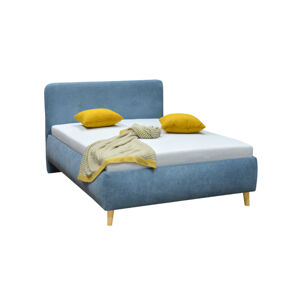ULRIKA 140 cm čalúnená posteľ s úložným priestorom