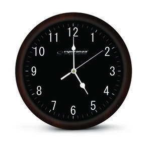 Nástenné hodiny ESPA LOS015K, BK 30cm