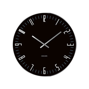Nástenné hodiny KA4912 Karlsson XL Slim Index, 60 cm