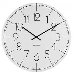 Dizajnové nástenné hodiny KA5592WH Karlsson 40cm