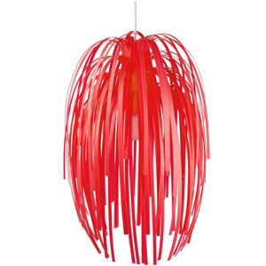 Závesná lampa Silly červená, 61cm