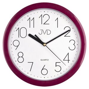 Nástenné hodiny quartz fialové Time 2.10 25cm