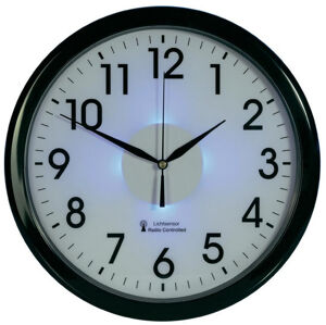 Nástenné hodiny DCF so súmrakovým čidlom EUROTIME, 30 cm