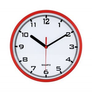 Nástenné hodiny MPM, 2477.20 - červená, 20cm