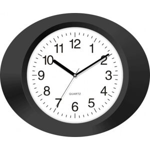 Nástenné hodiny MPM, 2635.90 - čierna, 33cm