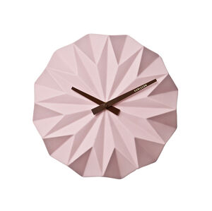 Nástenné hodiny KA5531PI Karlsson, Origami, 27cm