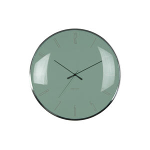 Nástenné hodiny Karlsson Dragonfly, Dome glass KA5623GR, 40cm