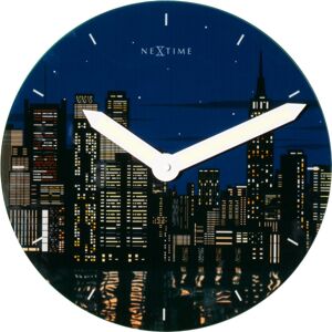 Nástenné luminiscenčné hodiny 8819 Nextime New York 30cm