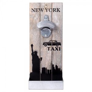 Nástenný otvárač fliaš, New York Taxi