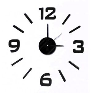 Nalepovacie nástenné hodiny, MPM 3508/3-12bk, 50cm