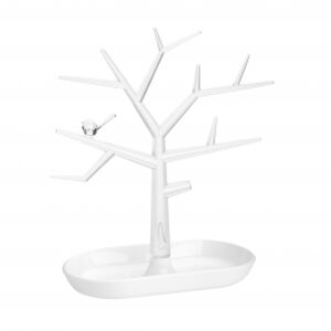 PI: P držiak strom na drobnosti Koziol, biela/ číra