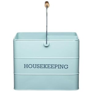 Upratovacia nádoba KITCHEN CRAFT Housekeeping Tin, modrá