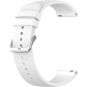 Biely silikónový remienok na hodinky, lavvu LS00W22, 22mm