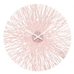 Nástenné hodiny Koziol SILK ružová, 45cm