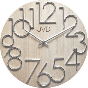 Nástenné hodiny drevené JVD HT99.2, 30cm