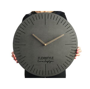 Nástenné ekologické hodiny Eko 2 Flex z210b 1-dx, 50 cm