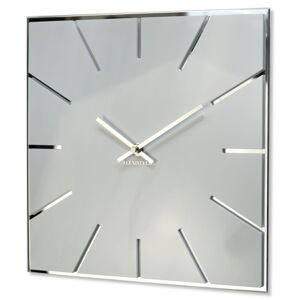 Dizajnové nástenné hodiny Exact Flex z119-2-0-x, 30 cm, biele