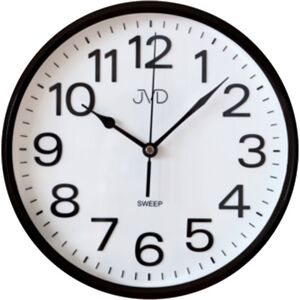 Nástenné hodiny JVD HP683,5 hnedé, sweep, 26cm