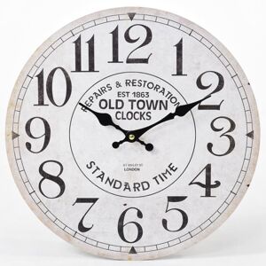 Nástenné hodiny, Flor0072, Old Town Clock, 34cm