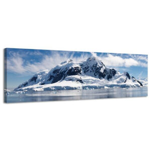 Obraz na plátne Panoráma, Antarktída, 36x118cm