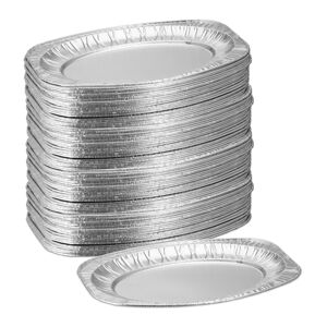 Sada hliníkových servírovacích tanierov, RD49373, 100 ks