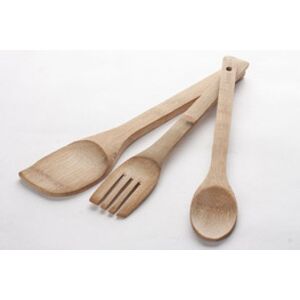 3-dielna sada kuchynského náčinia, Bambus Spoons