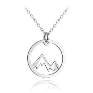 Cestovateľský strieborný náhrdelník hory, Minet 0SN45