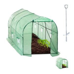 Bezbariérový skleník na ovocie a zeleninu, zelený RD26120